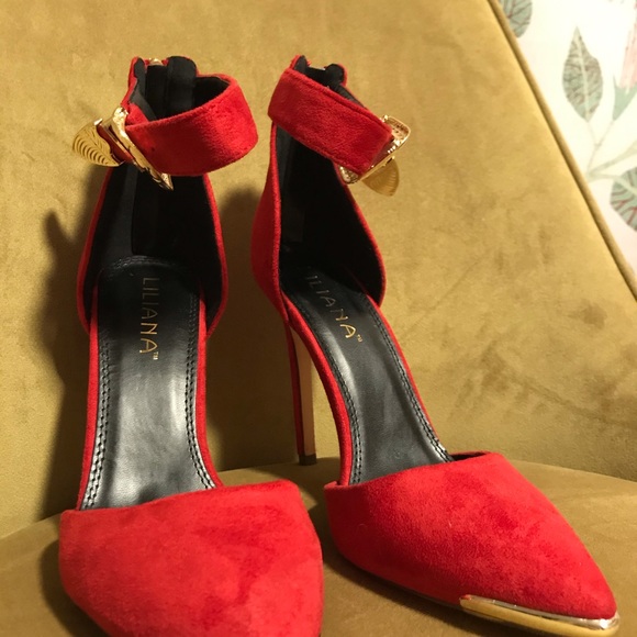 ♥️Red western stilettos - Picture 3 of 7